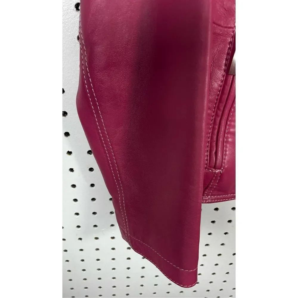 Chicos pink leather jacket - Picture 6 of 9